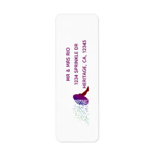 Mental Health Awareness  Return Address Label