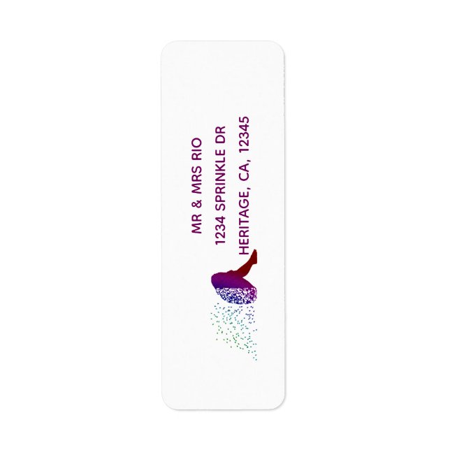 Mental Health Awareness  Return Address Label (Front)