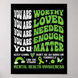 Mental Health Awareness S Motivational Support Poster