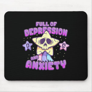 Mental Health Awareness Shirt Full Of Depression A Mouse Pad