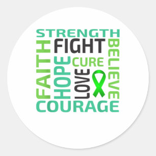 Mental Health Awareness Shirt Motivational Love Su Classic Round Sticker