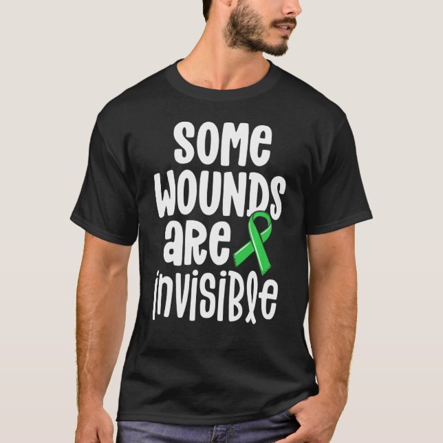Mental Health Awareness Shirt Some Wounds Are Invi (Front)