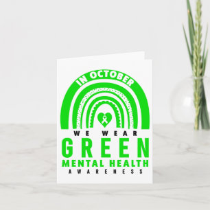 Mental Health Awareness Shirt - World Mental Healt Card