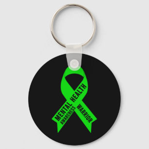 Mental Health Awareness Shirt - World Mental Healt Key Ring