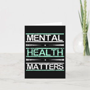 Mental Health Awareness Stigma Card