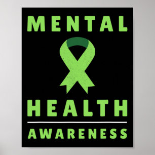 Mental Health Awareness Stress Mental Health Poster