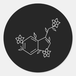 Mental Health Awareness Suicide Prevention Seroton Classic Round Sticker