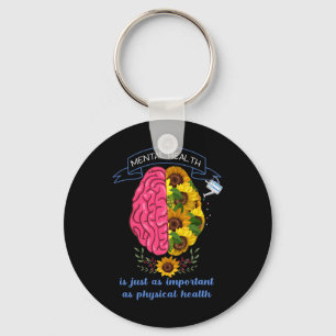 Mental Health Awareness Suicide Prevention Think P Key Ring