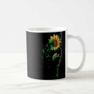 Mental Health Awareness Sunflower Comfort Colours Coffee Mug