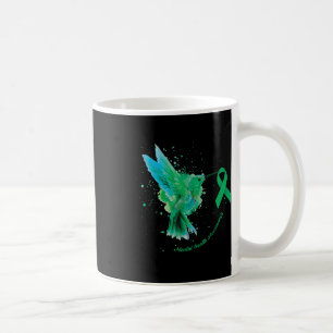 Mental Health Awareness Sunflower Hummingbird Gift Coffee Mug