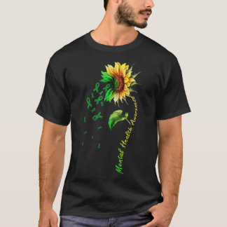 Mental Health Awareness Sunflower Shirt 
