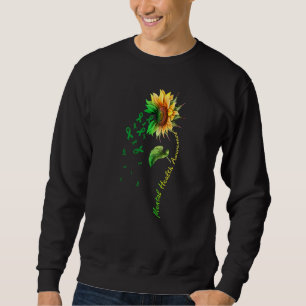 Mental Health Awareness Sunflower Sweatshirt