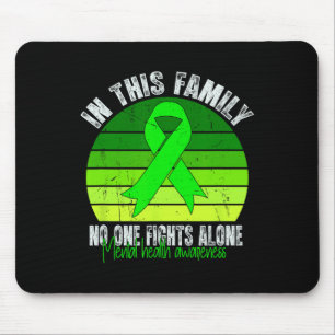 Mental Health Awareness Support Squad Mental Healt Mouse Pad