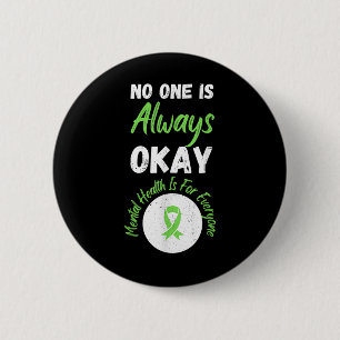 Mental Health Awareness Therapist Psychologist Psy 6 Cm Round Badge