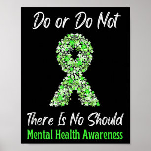 Mental Health Awareness Therapist Psychologist Psy Poster
