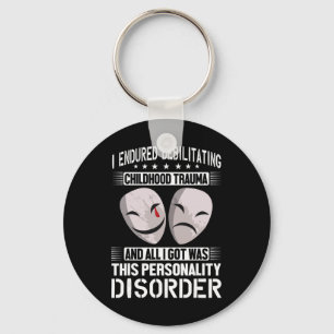 Mental Health Awareness Therapist Psychologist Tee Key Ring