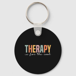 Mental Health Awareness Therapy Is For The Cool Key Ring