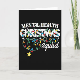 Mental Health Christmas Squad Cna Np Psychiatric N Card