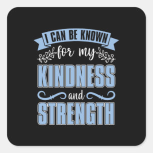 Mental Health Coffee I Can Be Known Care Anxiety Square Sticker