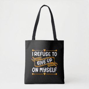 Mental Health Coffee I Refuse To Give Up Anxiety Tote Bag