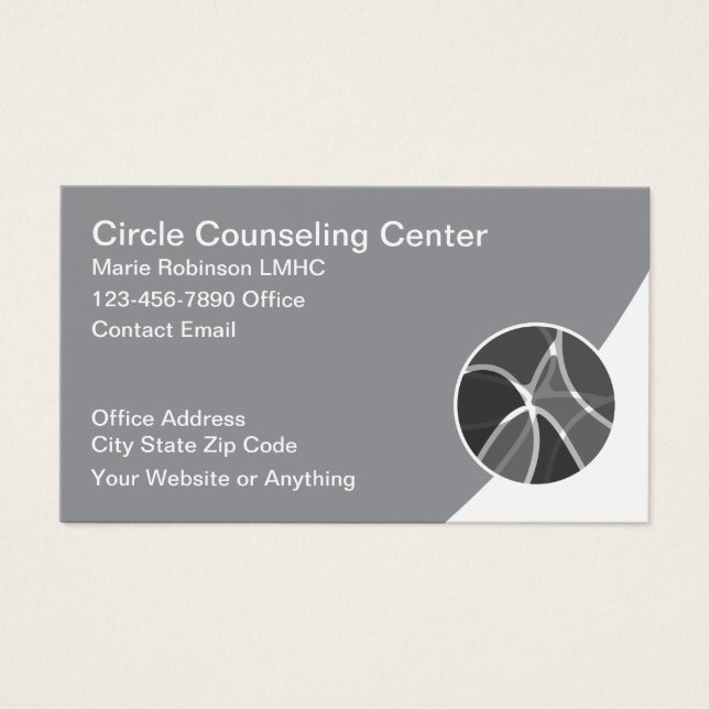 Mental Health Counseling Modern Minimalist (Front)