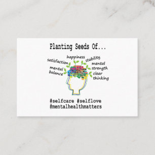 Mental Health Counsellor Business Card