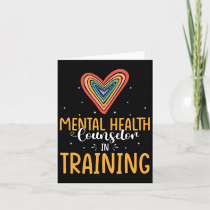Mental Health Counsellor In Training Mental Health Card