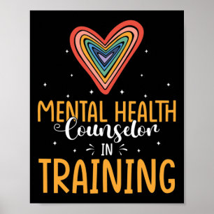 Mental Health Counsellor In Training Mental Health Poster