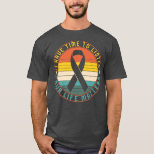 Mental Health Counsellor Suicide Prevention Awaren T-Shirt