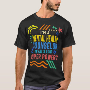 Mental Health Counsellor Suicide Prevention Awaren T-Shirt