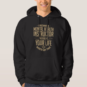 Mental Health Counselor Awareness Apparel 5 Hoodie