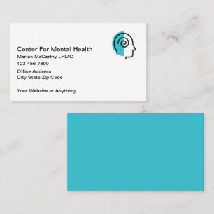 Mental Health Counselor Business Cards
