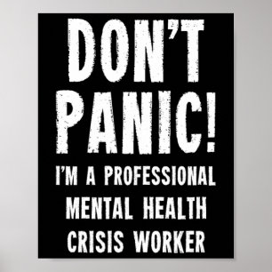 Mental Health Crisis Worker Poster