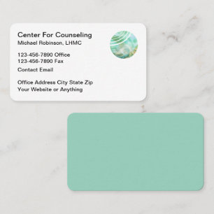 Mental Health Family Counseling Serviecs Business Card