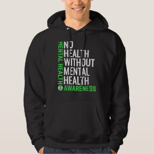 Mental Health Fight The Stigma Mental Health Awar Hoodie
