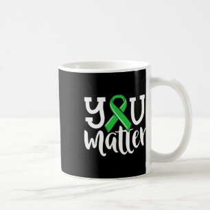 Mental Health For Women You Problem Green Ribbon  Coffee Mug