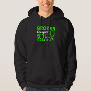 Mental Health Green Ribbon Mental Health Awareness Hoodie