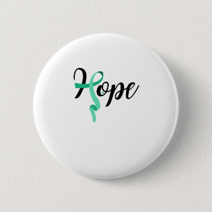 Mental Health Hope - Mental Health Green Ribbon Aw 6 Cm Round Badge