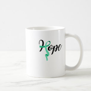 Mental Health Hope - Mental Health Green Ribbon Aw Coffee Mug