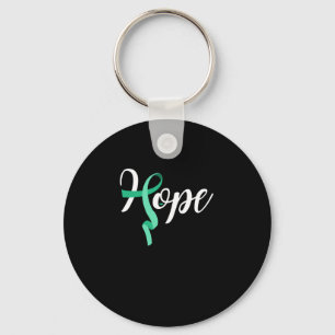 Mental Health Hope - Mental Health Green Ribbon Aw Key Ring