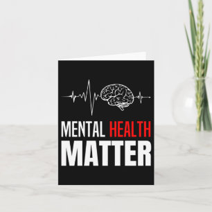 Mental Health Human Brain Problem Awareness Pullov Card