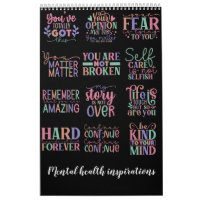 Mental health inspirations