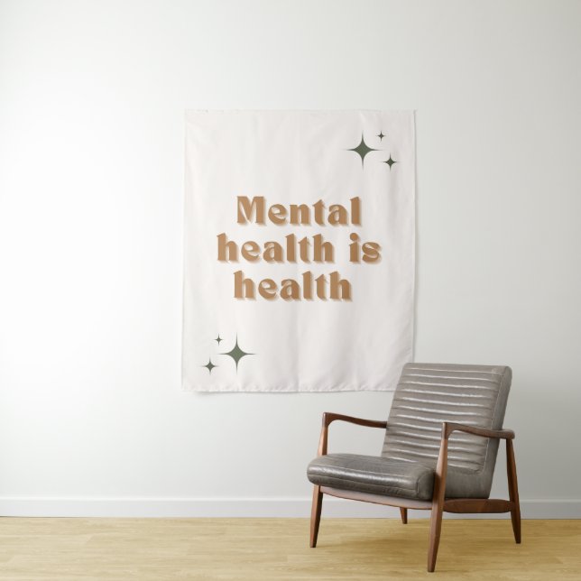 Mental Health is Health Tapestry (In Situ)