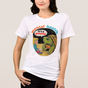 MENTAL HEALTH, IT’S A PRIORITY Tri-Blend SHIRT