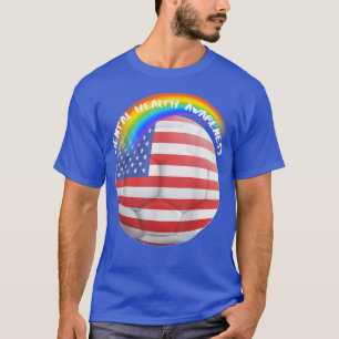 Mental Health Lgbtq Pride Soccer4457 2038 T-Shirt