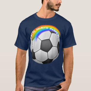 Mental Health Lgbtq Pride Soccer 4470 2051 T-Shirt