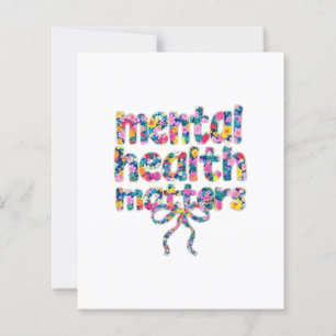 🌸 Mental Health Matters Floral Design