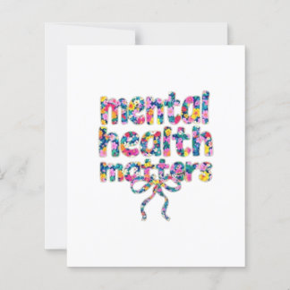 🌸 Mental Health Matters Floral Design