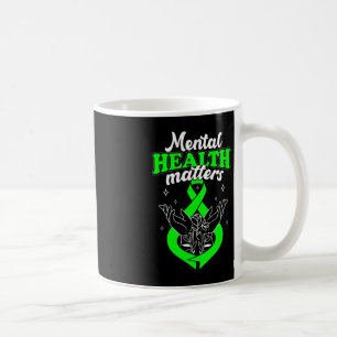 Mental Health Matters Flowers Awareness Women  Coffee Mug