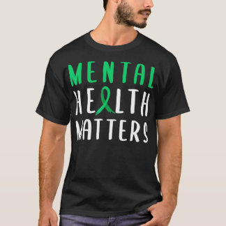 Mental Health Matters Green Ribbon T-Shirt